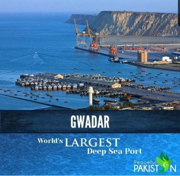 The world's largest deep sea port, Gwadar, is in Pakistan
